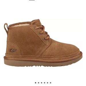 UGG Tan Kids Boots with Cozy Lining